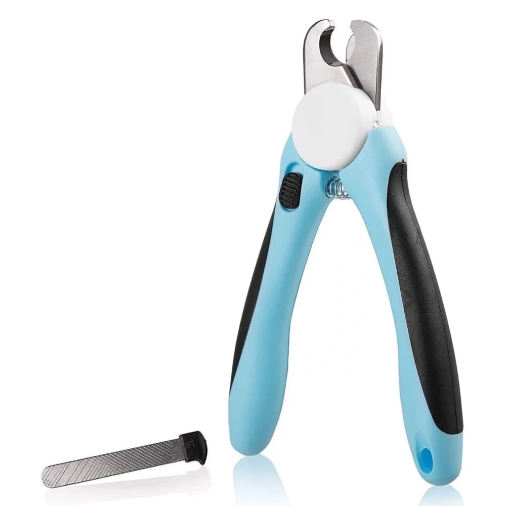 Pet Nail Clippers Premium Quality Trimming Tool with Safety Guard, LARGE